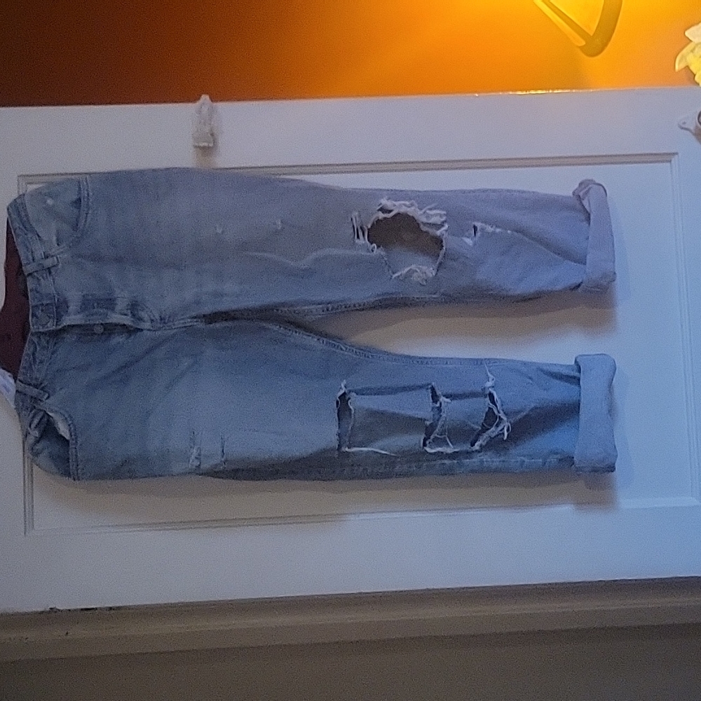 New Distressed Boyfriend jeans